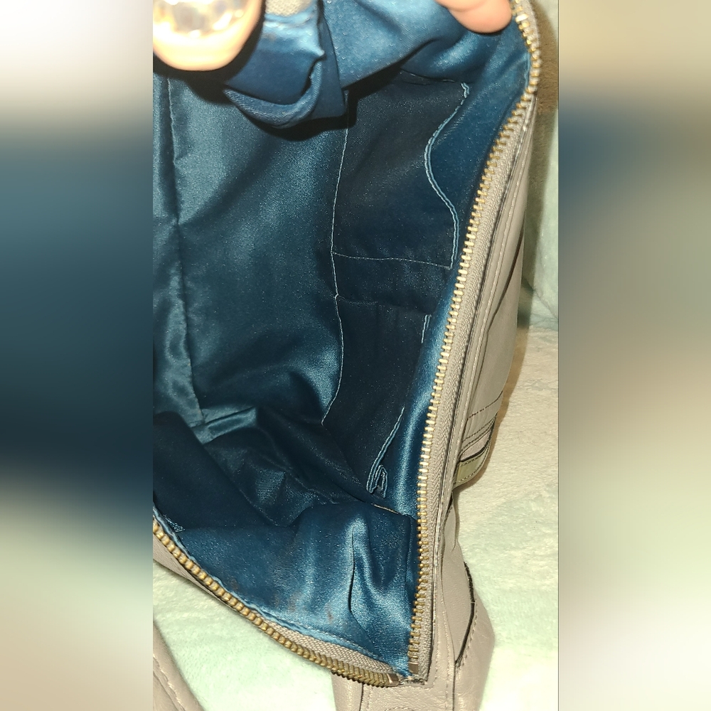 Coach Gray and Green Crossbody Bag - Picture 12 of 15